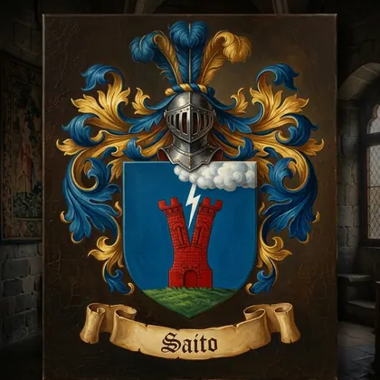 Brasão da família Saito