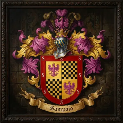 Brasão da família Sampaio