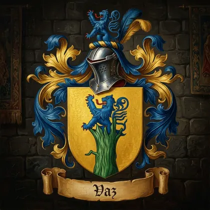 Brasão da família Vaz
