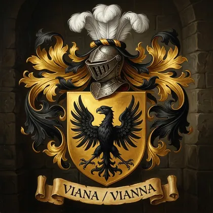 Brasão da família Viana