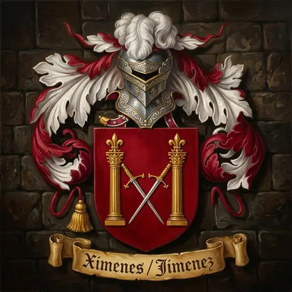 Brasão da família Ximenes